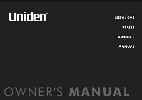 Uniden Cordless Telephone CEZAI 998-page_pdf
